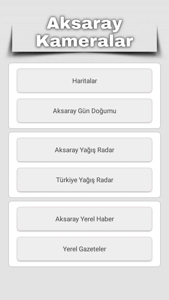 Aksaray Canlı Şehir Kameraları | Indus Appstore | Screenshot