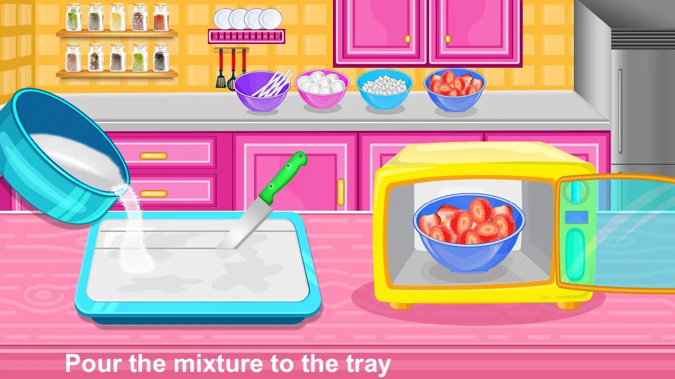 Strawberry Pops- Cooking Games | Indus Appstore | Screenshot