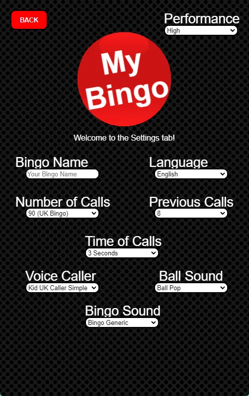 My Bingo Caller | Indus Appstore | Screenshot