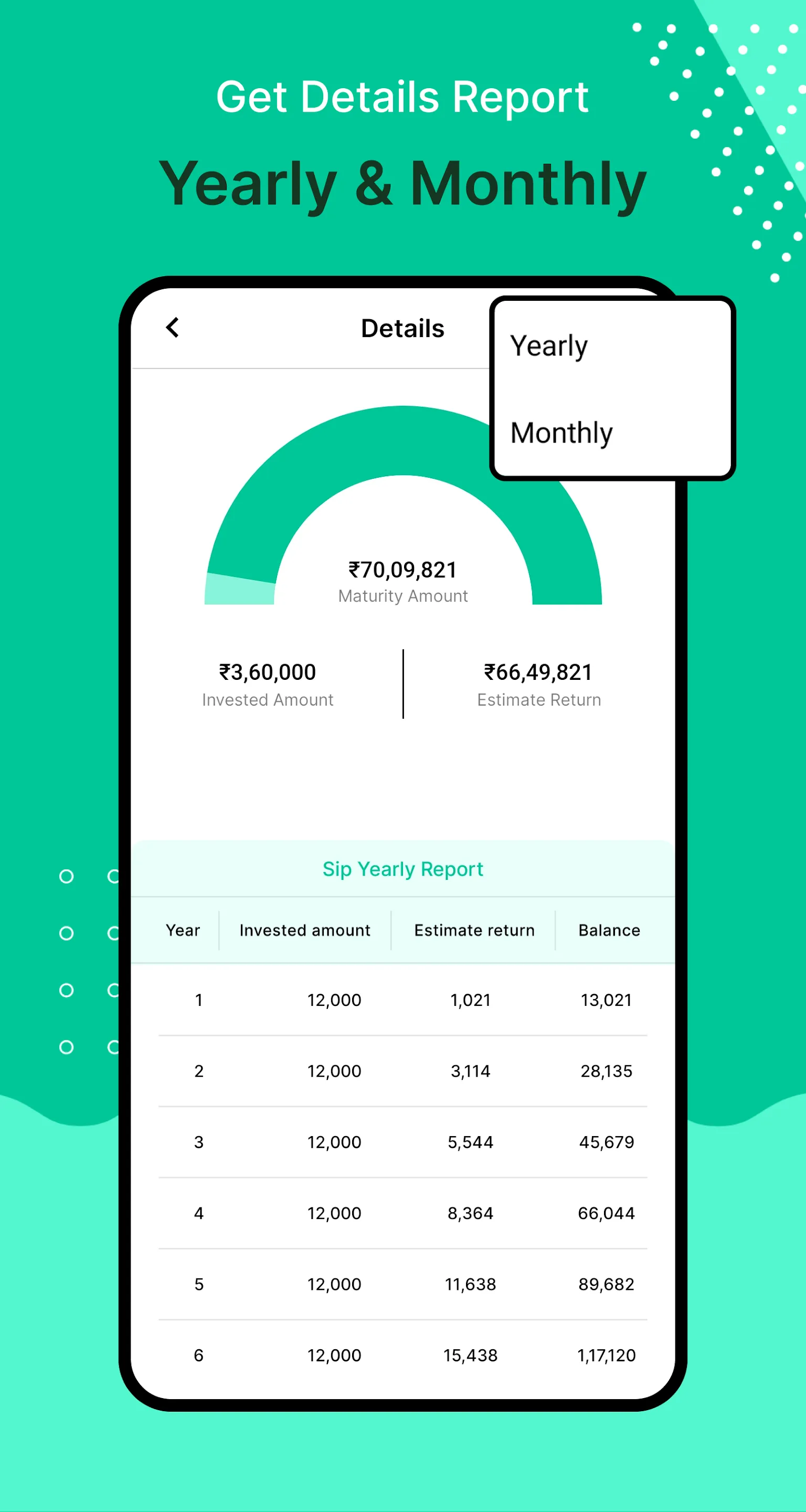 SIP Calculator | Indus Appstore | Screenshot