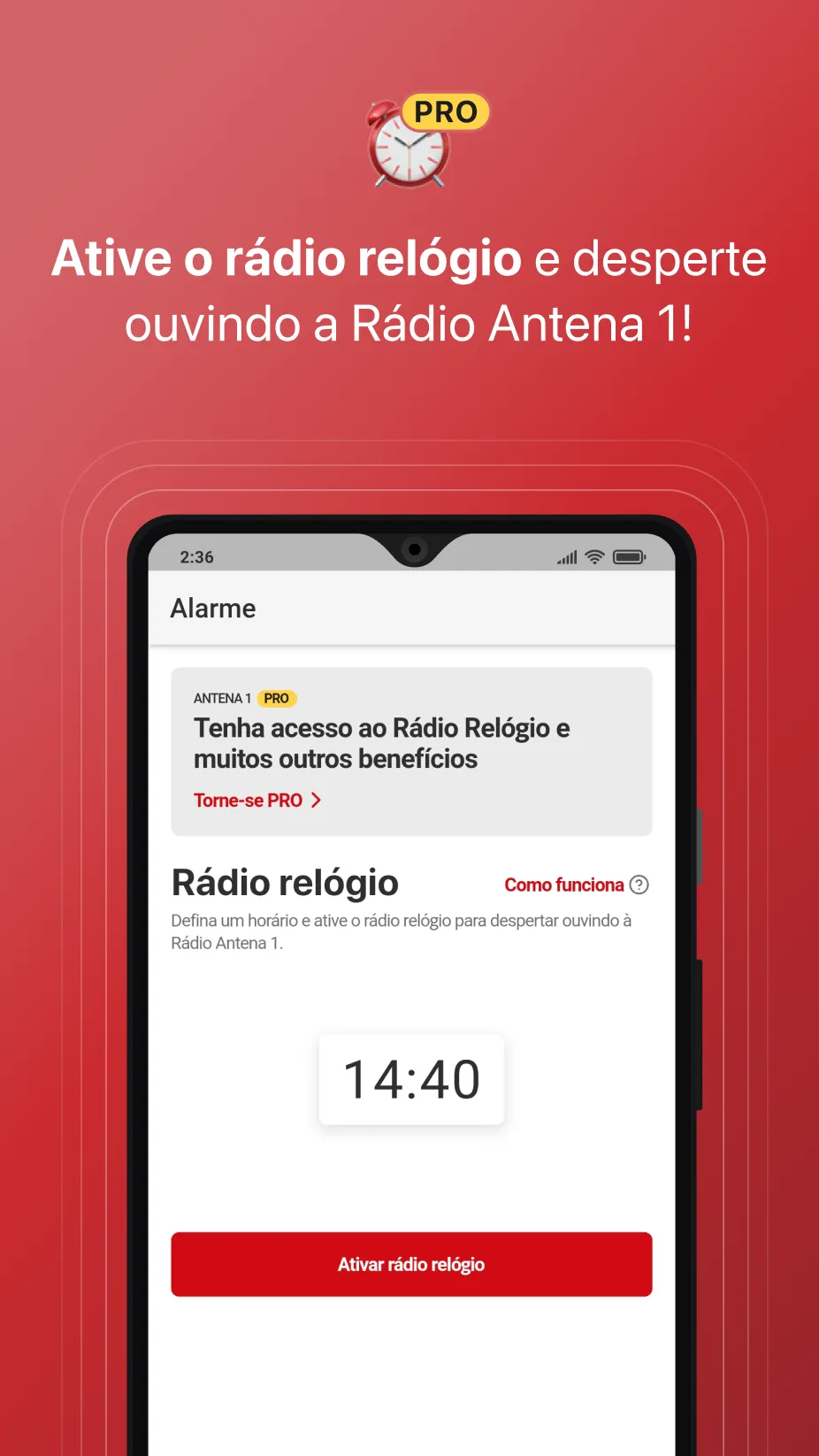 Rádio Antena 1 PRO | Indus Appstore | Screenshot