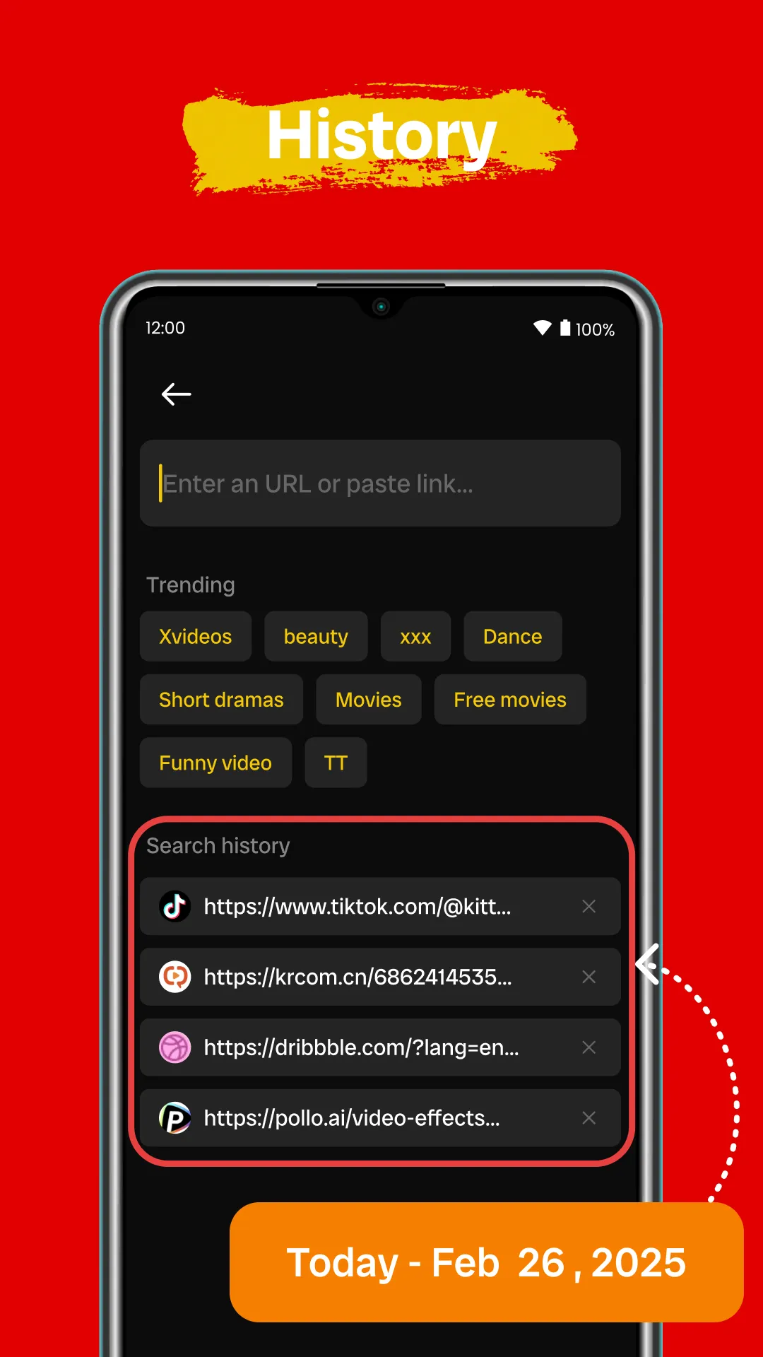 Video Downloader Browser | Indus Appstore | Screenshot