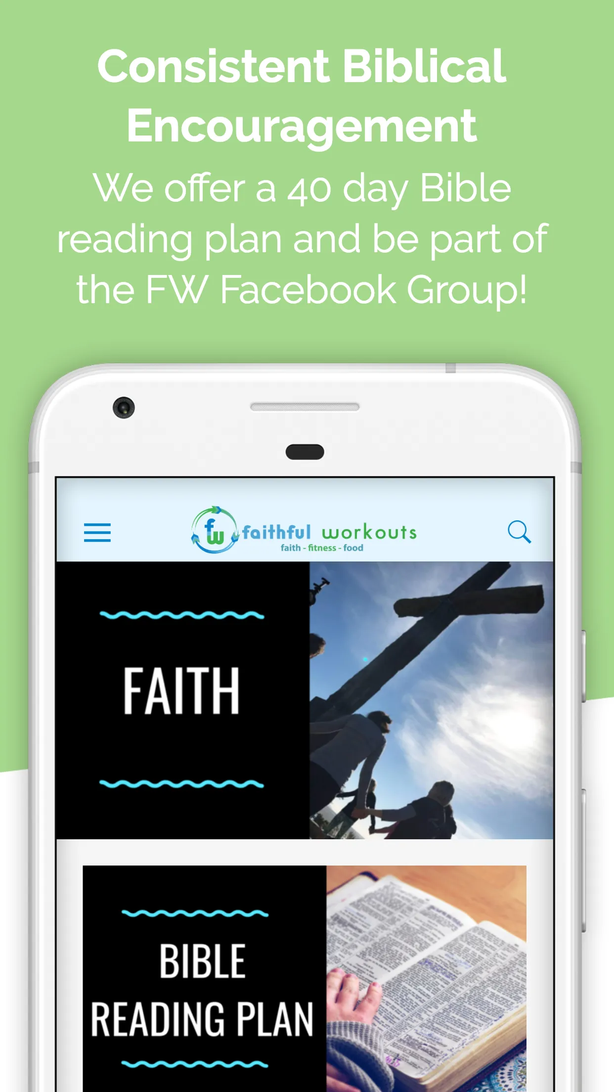 Faithful Workouts | Indus Appstore | Screenshot