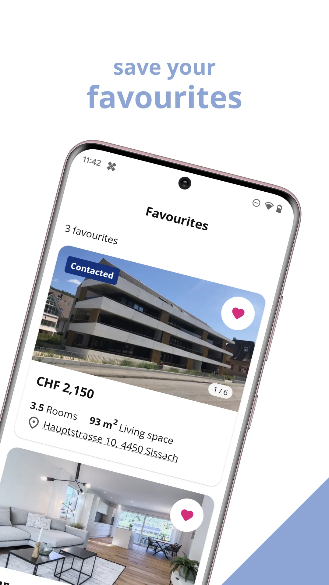 Homegate - Real estate | Indus Appstore | Screenshot