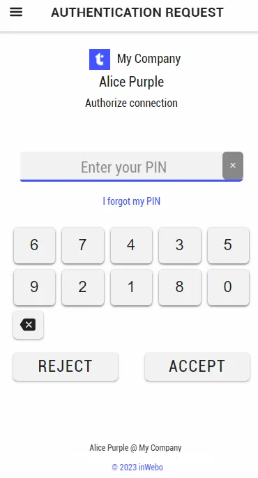 TrustBuilder Authenticator | Indus Appstore | Screenshot