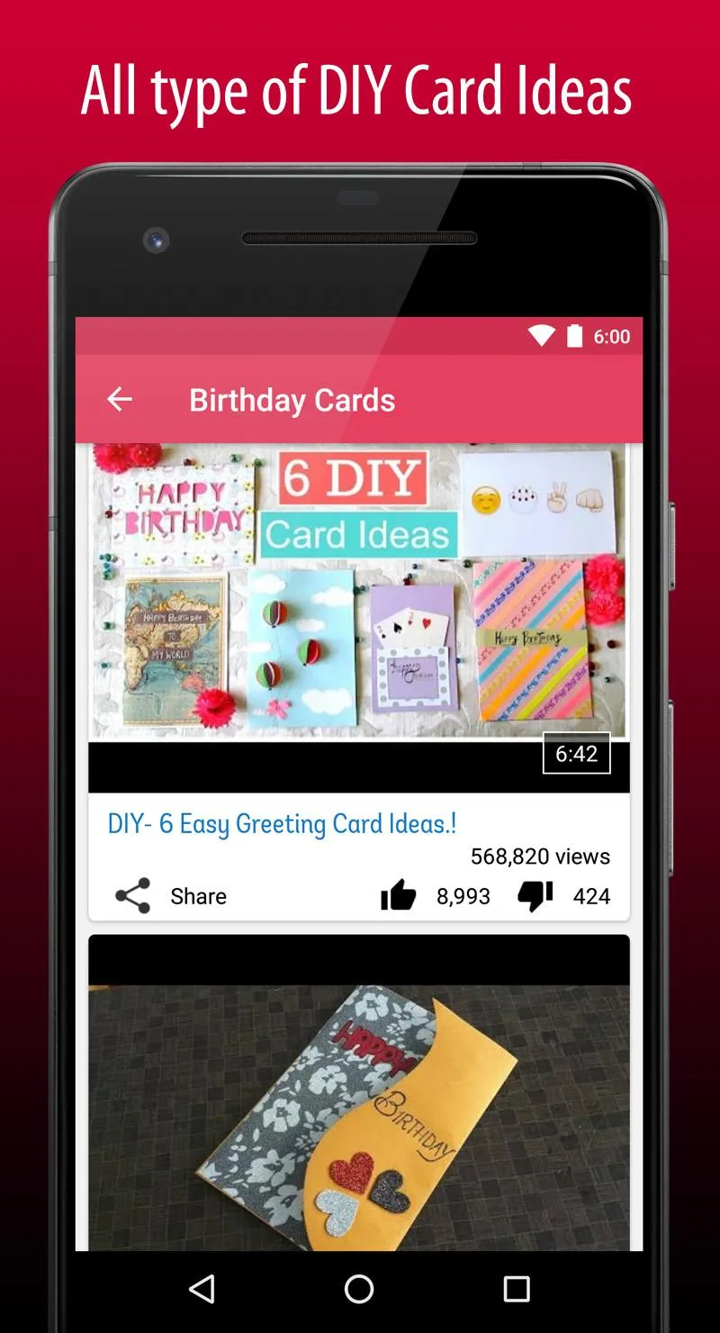 DIY Greeting Card Ideas | Indus Appstore | Screenshot