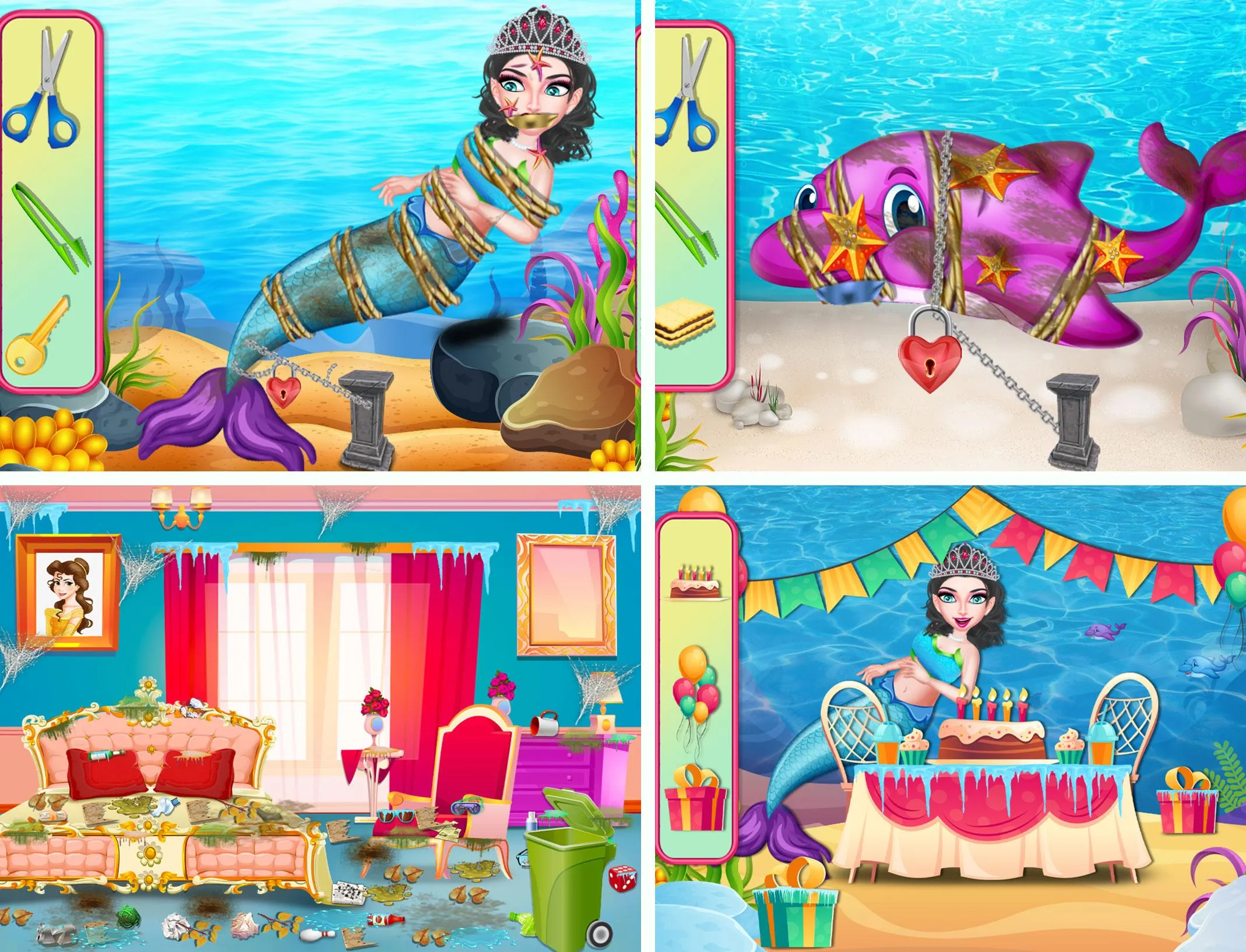 Winter Princess House Cleaning | Indus Appstore | Screenshot