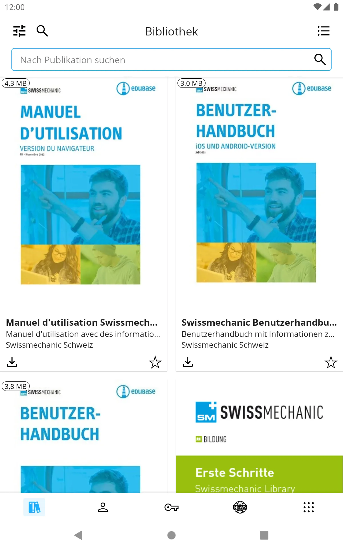 Swissmechanic Library | Indus Appstore | Screenshot