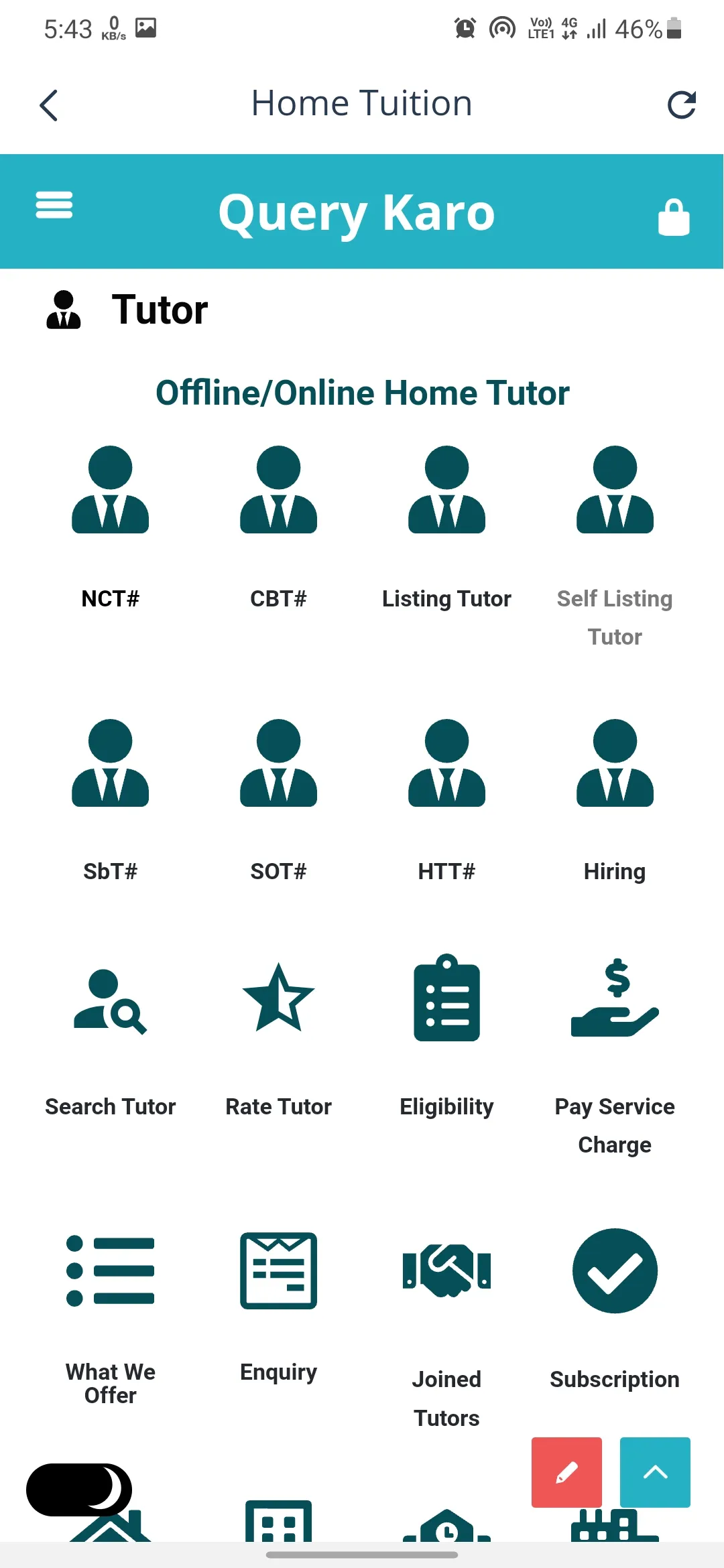 Query Karo: Home Tuition App | Indus Appstore | Screenshot