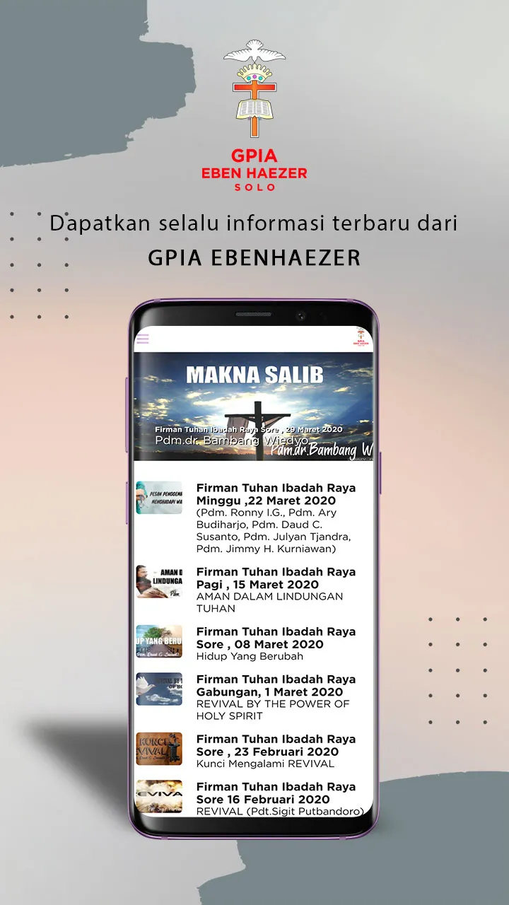 GPIA Ebenhaezer Solo | Indus Appstore | Screenshot