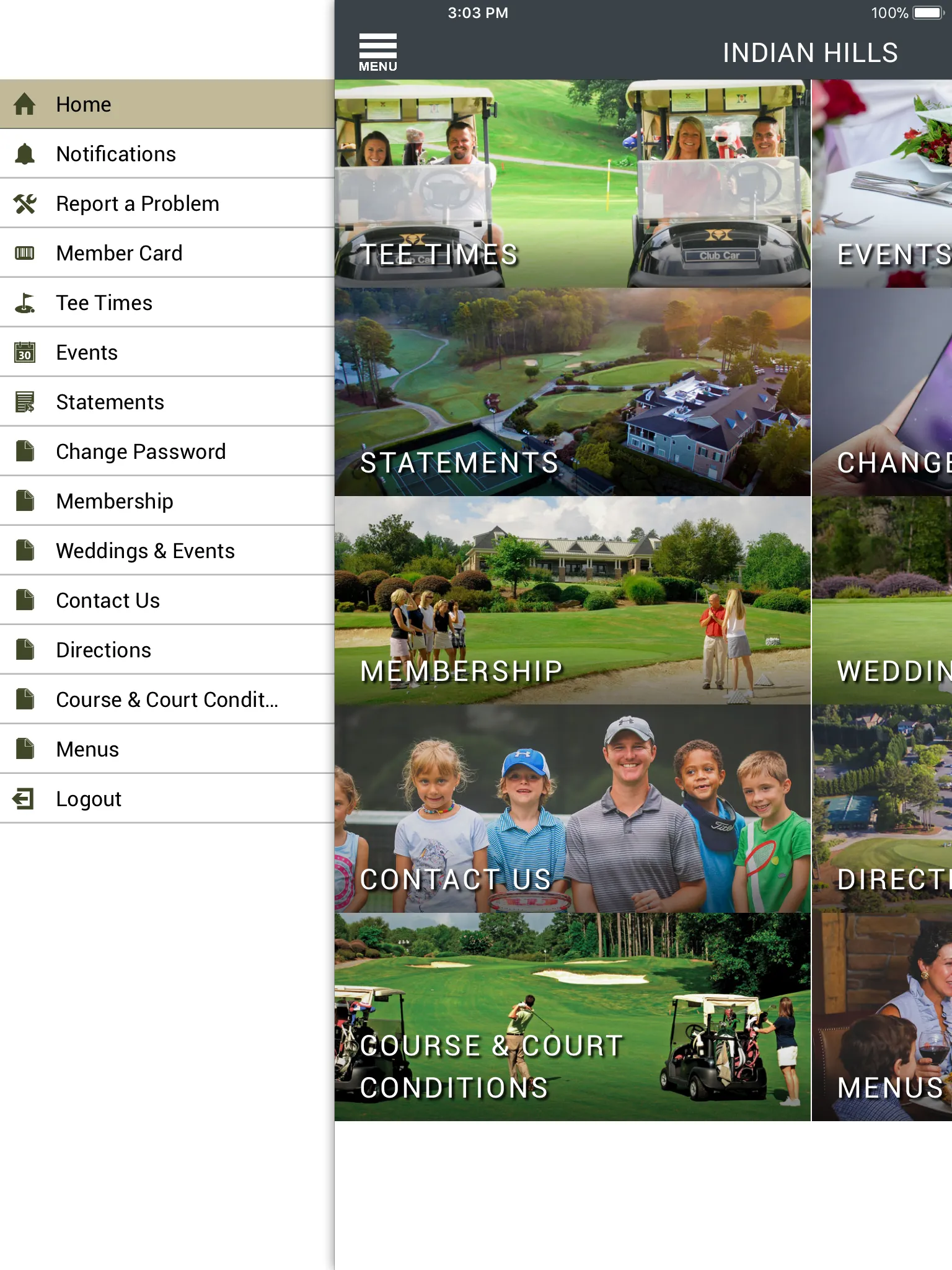 Indian Hills CC Marietta | Indus Appstore | Screenshot