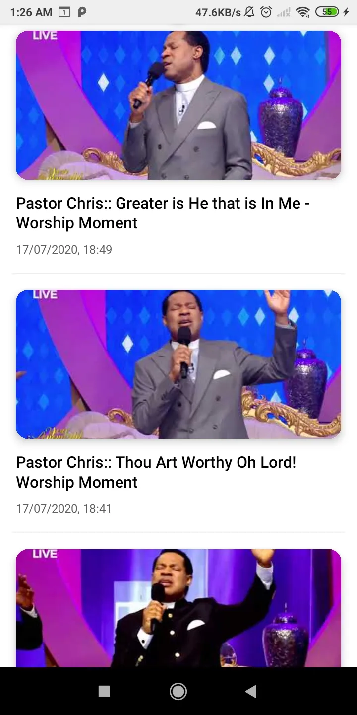 Pastor Chris Sermons | Indus Appstore | Screenshot