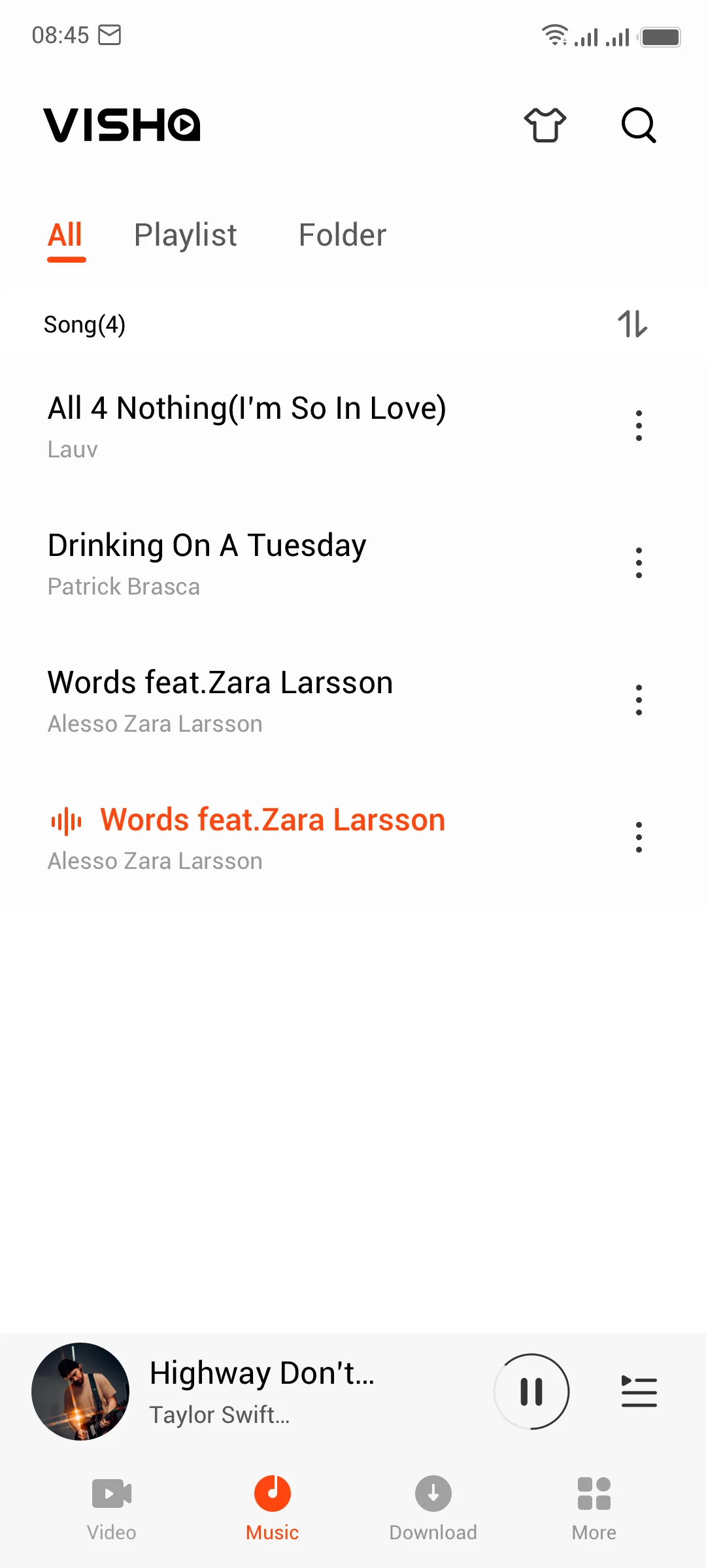 Visha-Video Player All Formats | Indus Appstore | Screenshot
