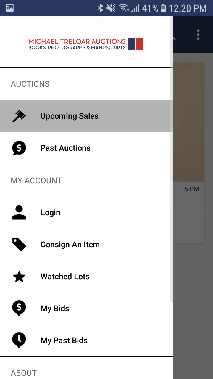 Michael Treloar Auctions | Indus Appstore | Screenshot