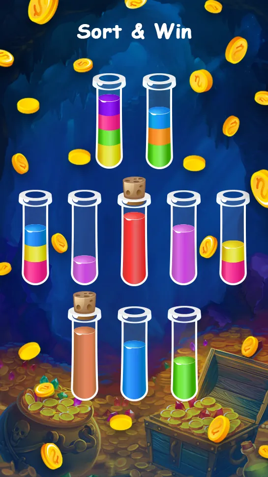 Earn Money - Water Sort Puzzle | Indus Appstore | Screenshot