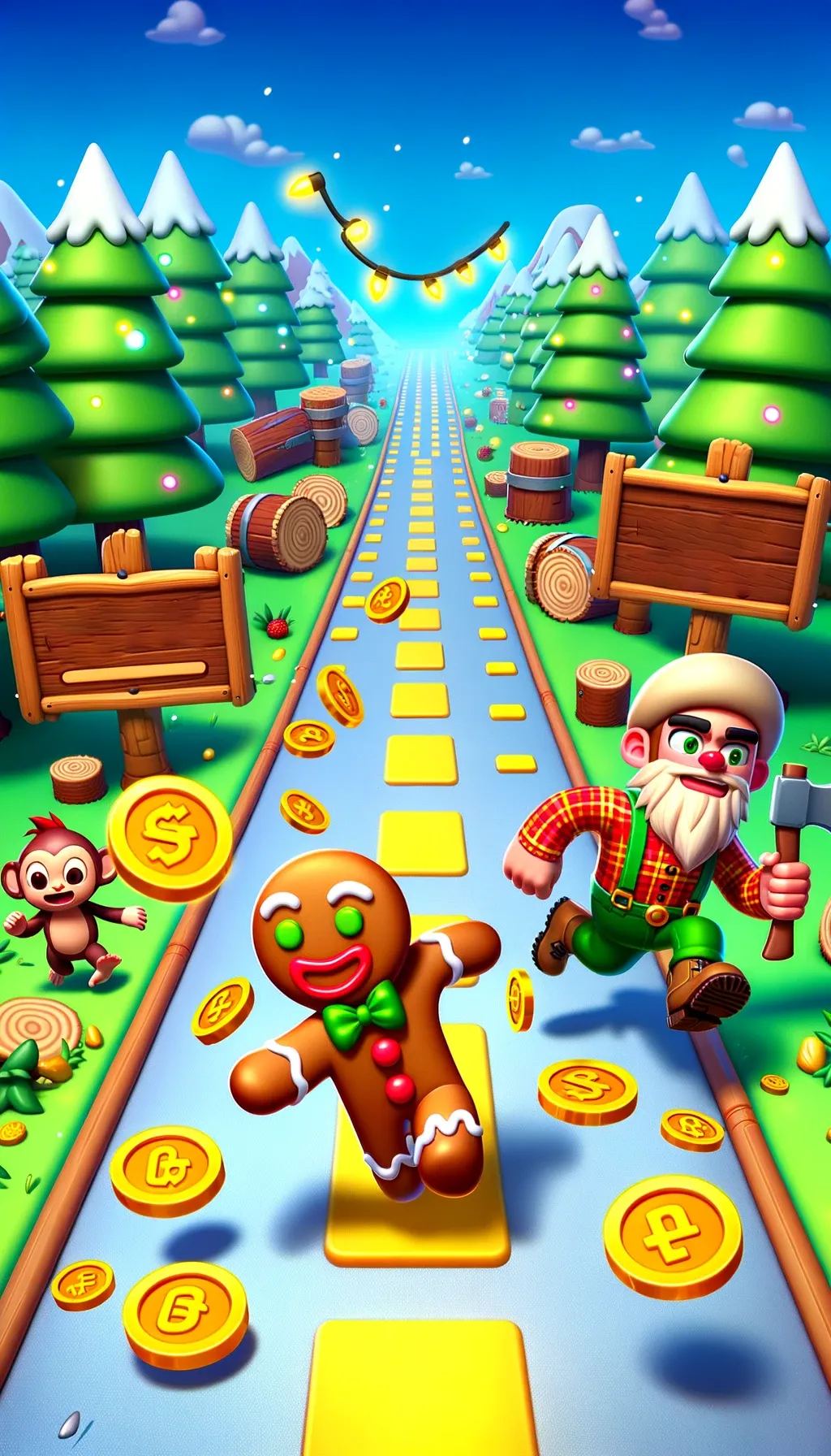 Gingerbread Man escape 3D | Indus Appstore | Screenshot