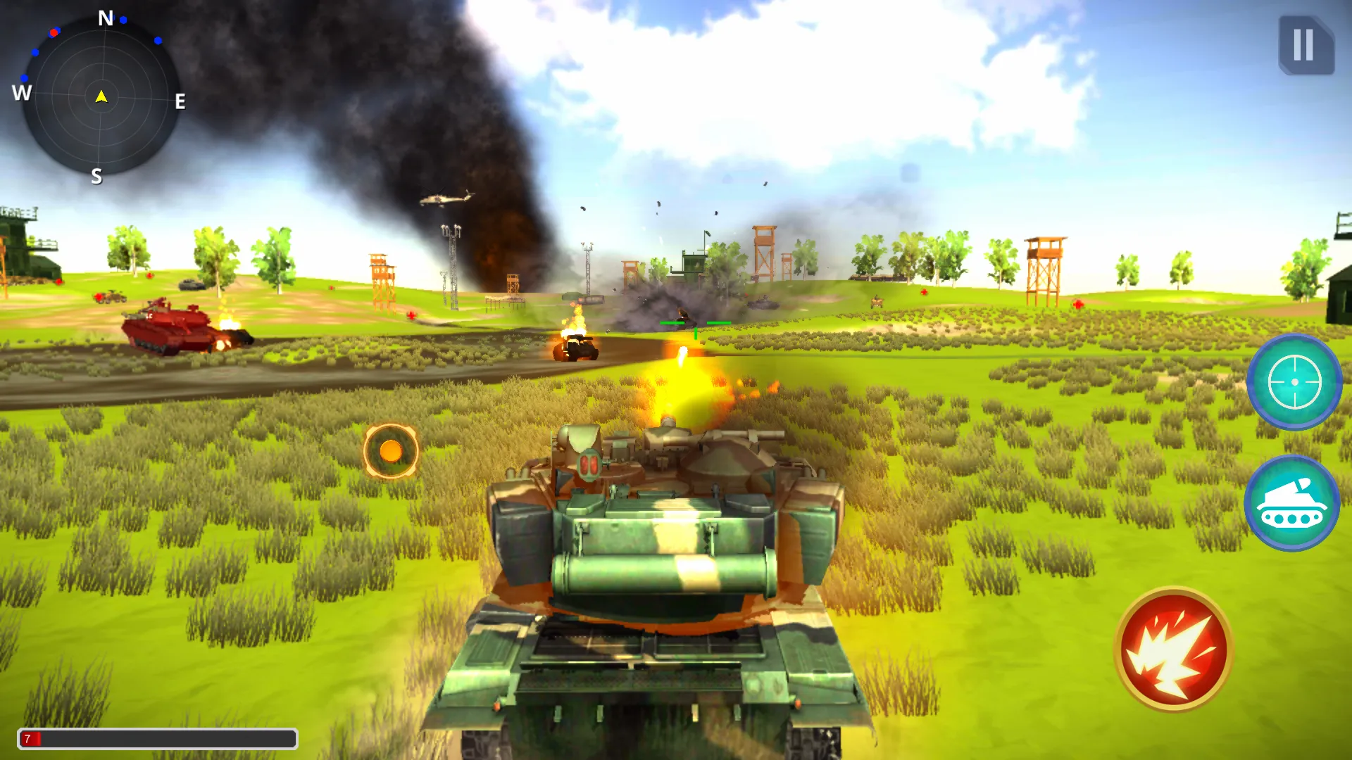 Modern Tank Battles | Indus Appstore | Screenshot