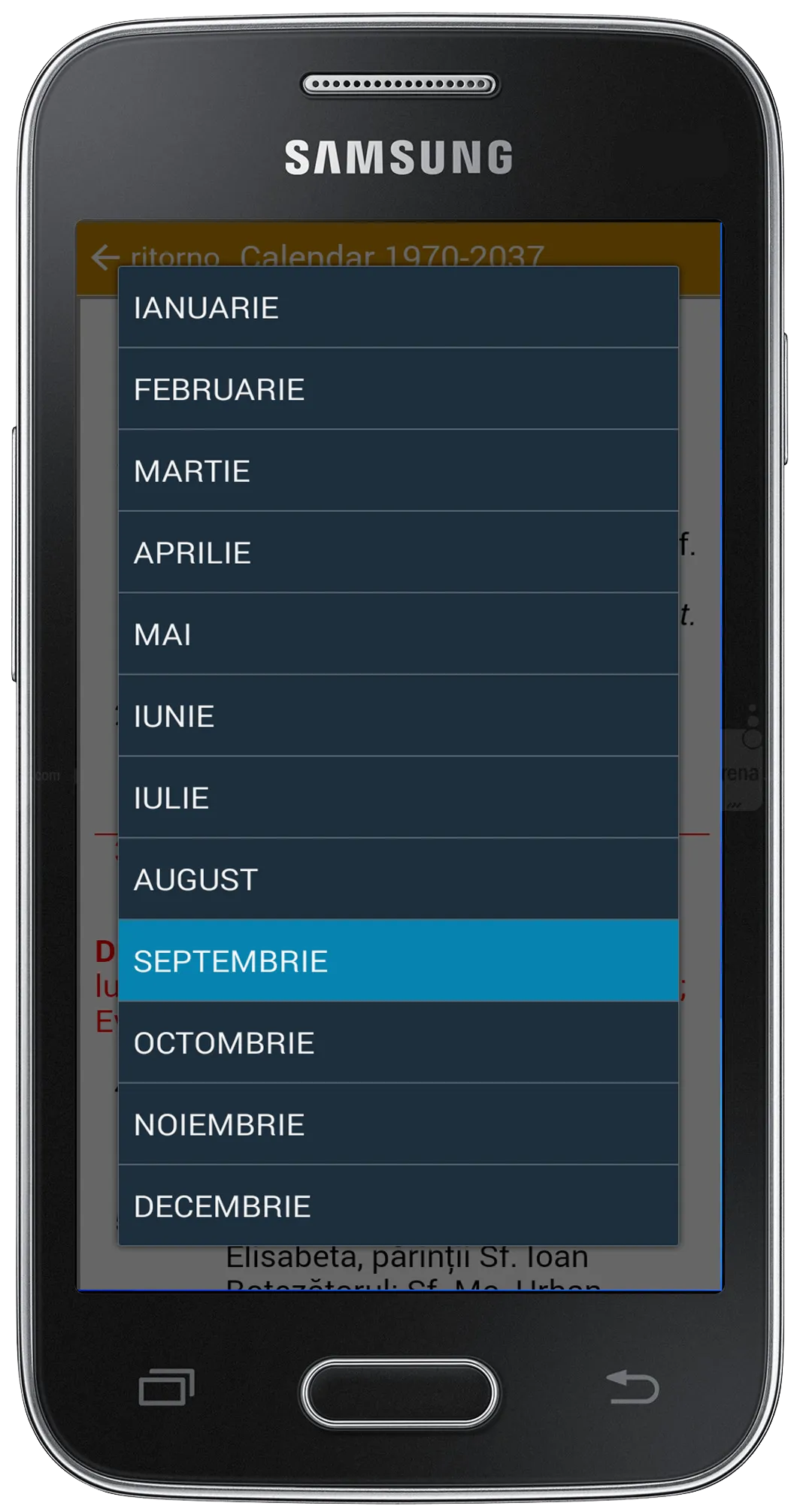 Calendar Ortodox 2019 - 2037 | Indus Appstore | Screenshot