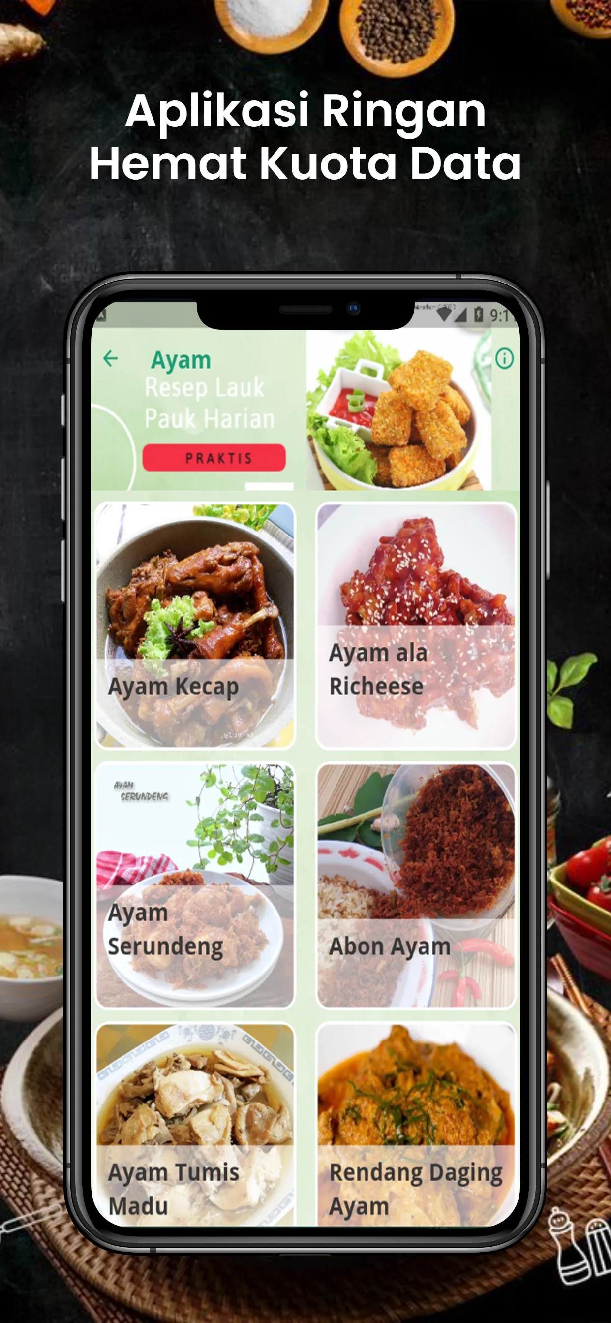 Resep Lauk Pauk Harian Praktis | Indus Appstore | Screenshot