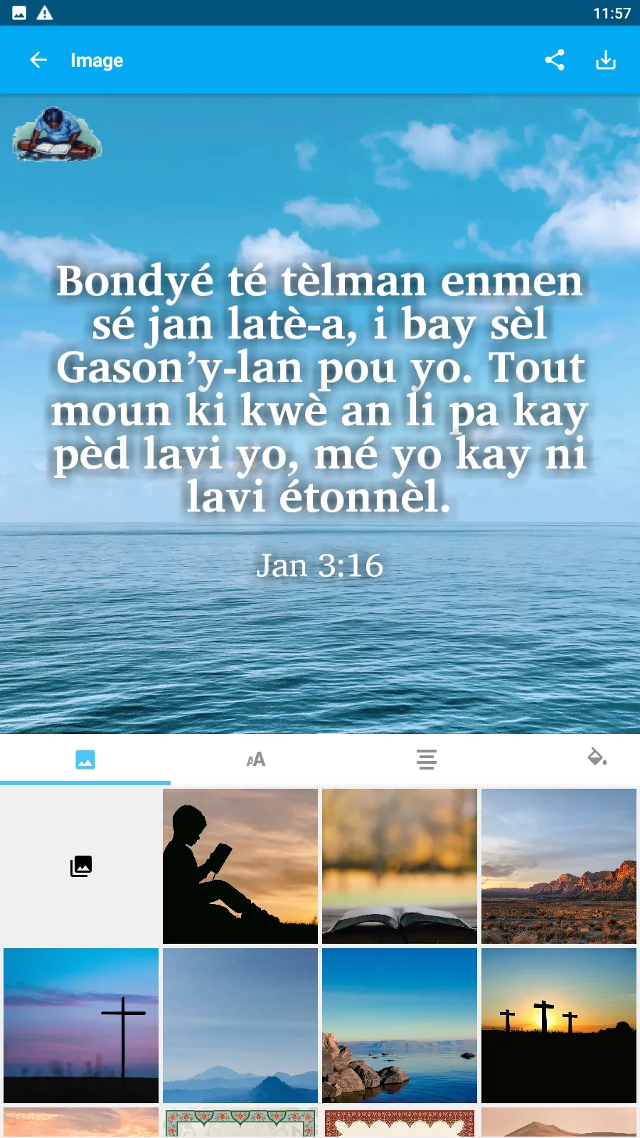 St. Lucian Creole Bible | Indus Appstore | Screenshot