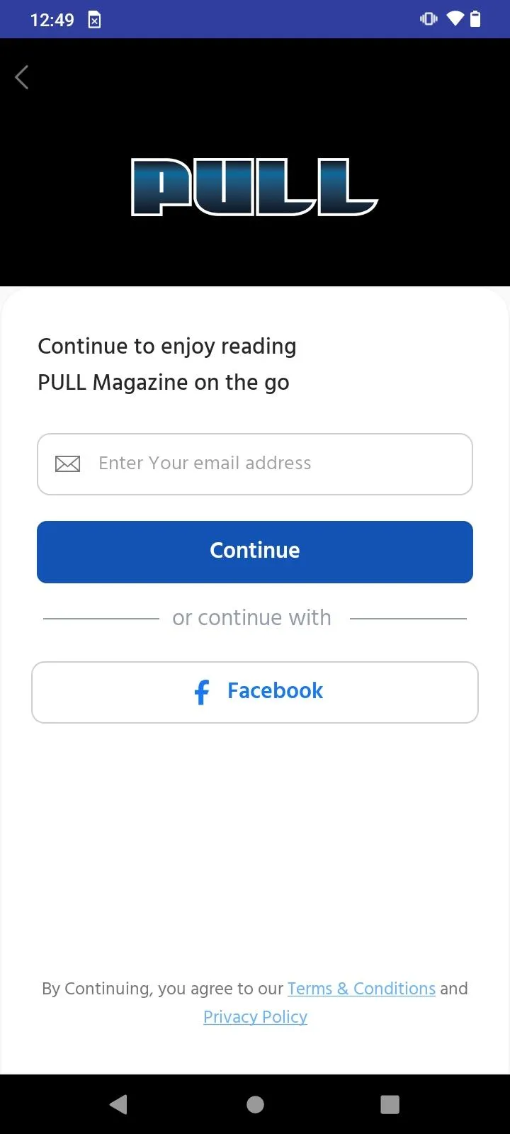 PULL Magazine | Indus Appstore | Screenshot