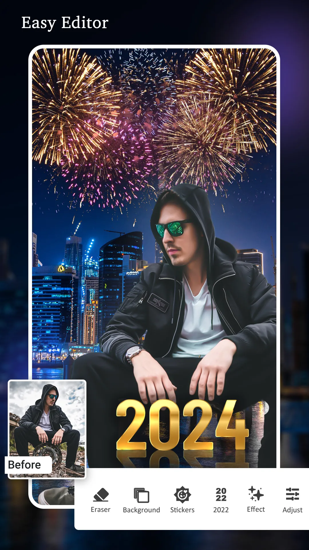 Happy NewYear Photo Editor2024 | Indus Appstore | Screenshot