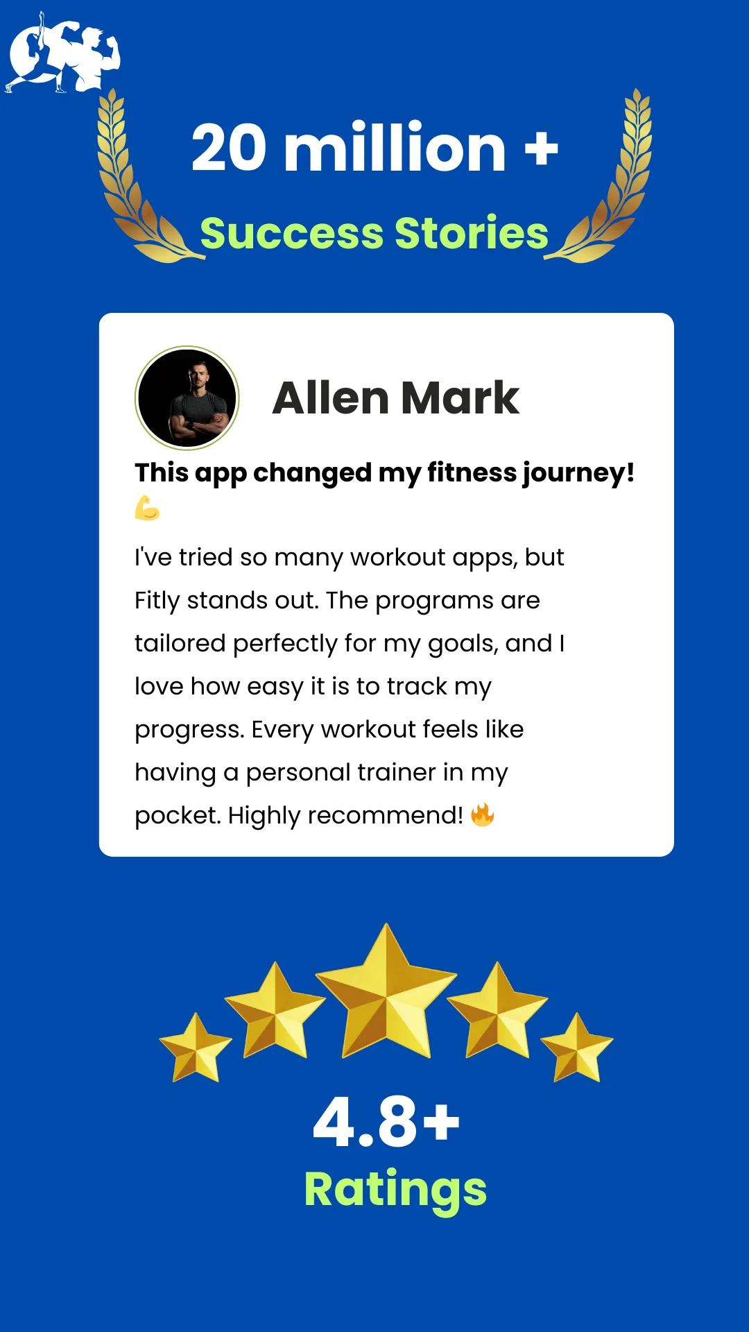 Fitly: Home & Gym Fitness Plan | Indus Appstore | Screenshot