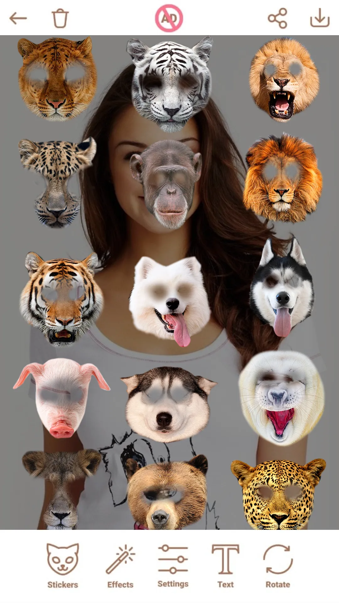 Animal Face Changer | Indus Appstore | Screenshot