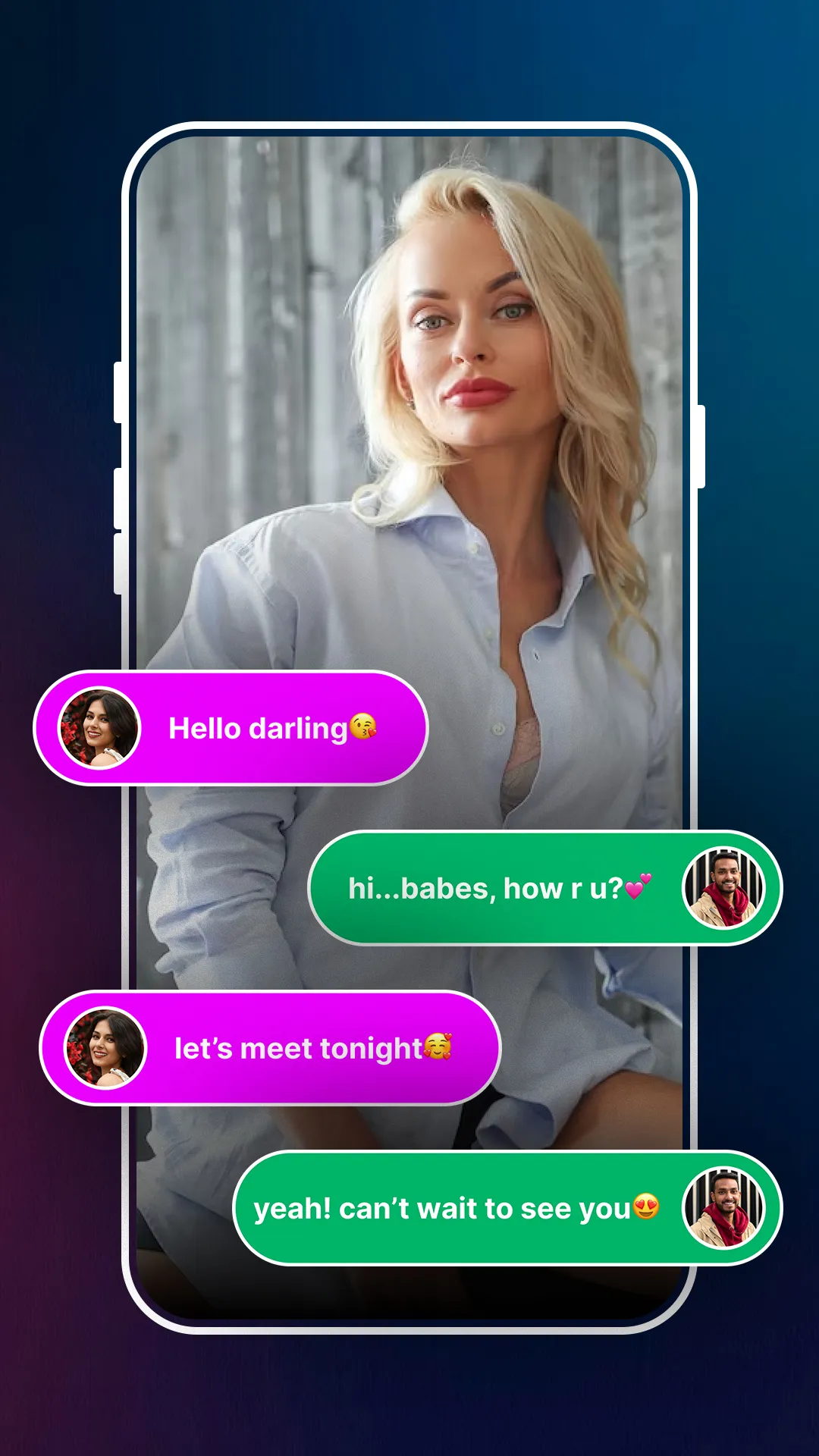 Call Random Chat Global Bigi | Indus Appstore | Screenshot