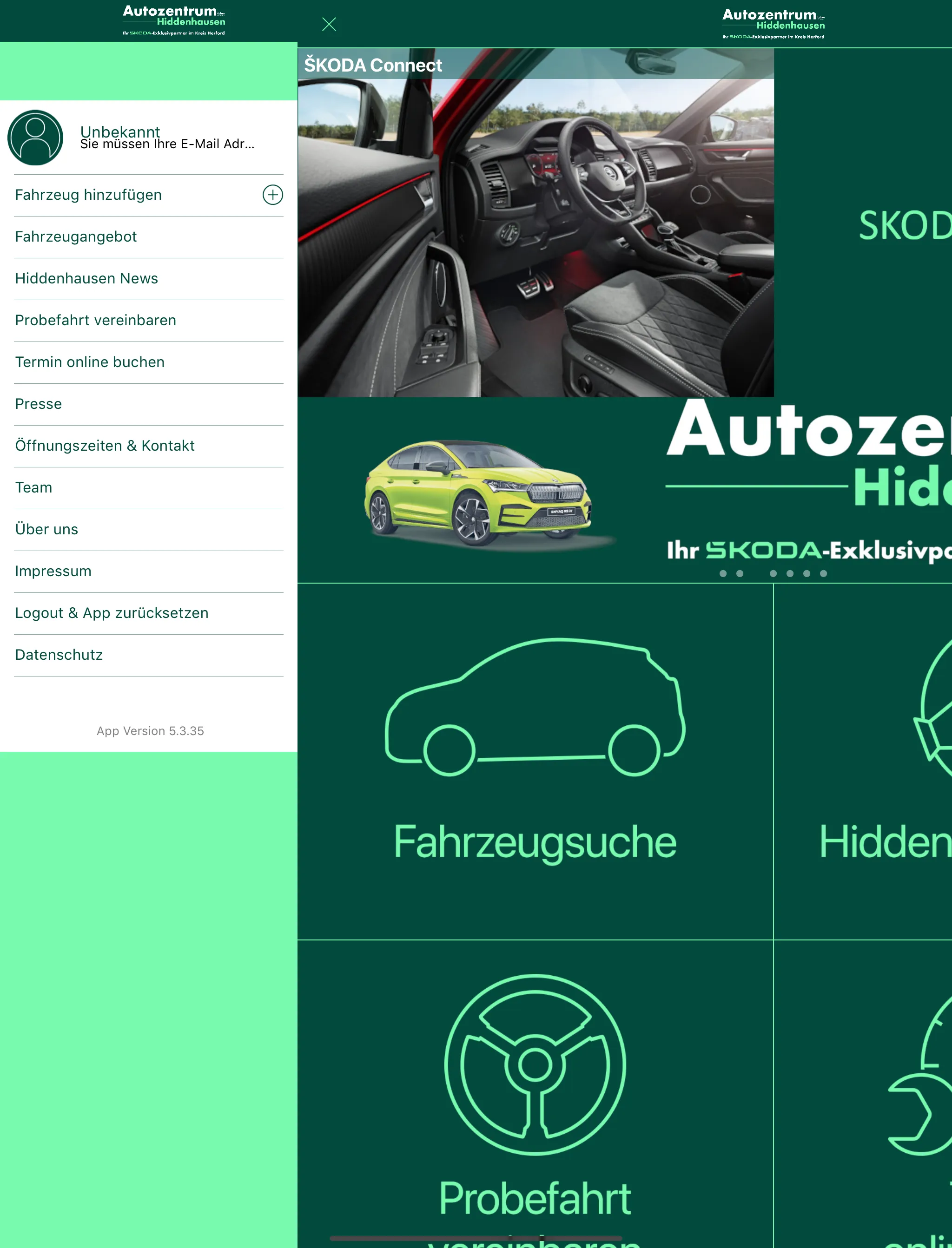 SKODA Hiddenhausen | Indus Appstore | Screenshot