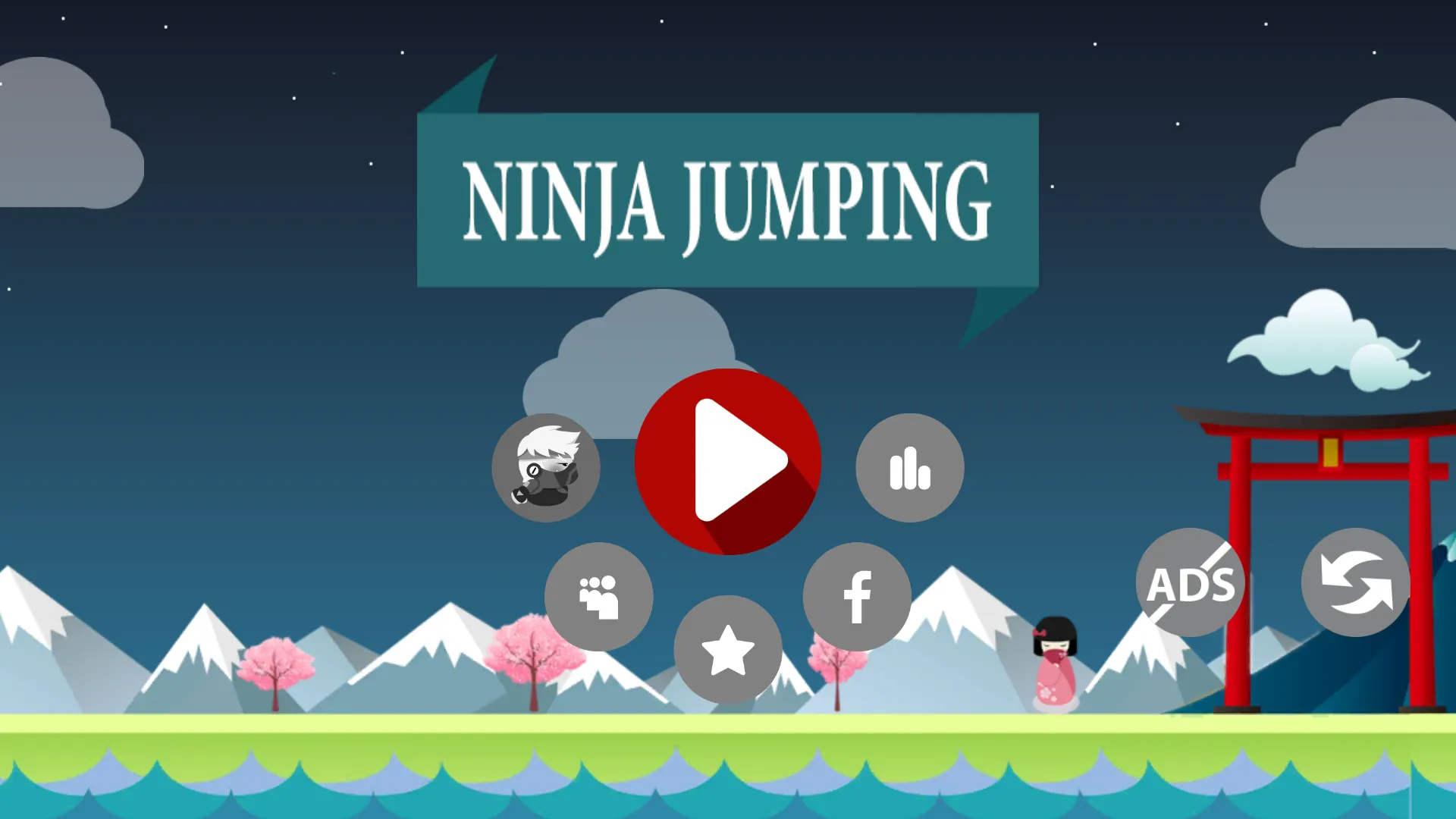 Ninja Jumping | Indus Appstore | Screenshot