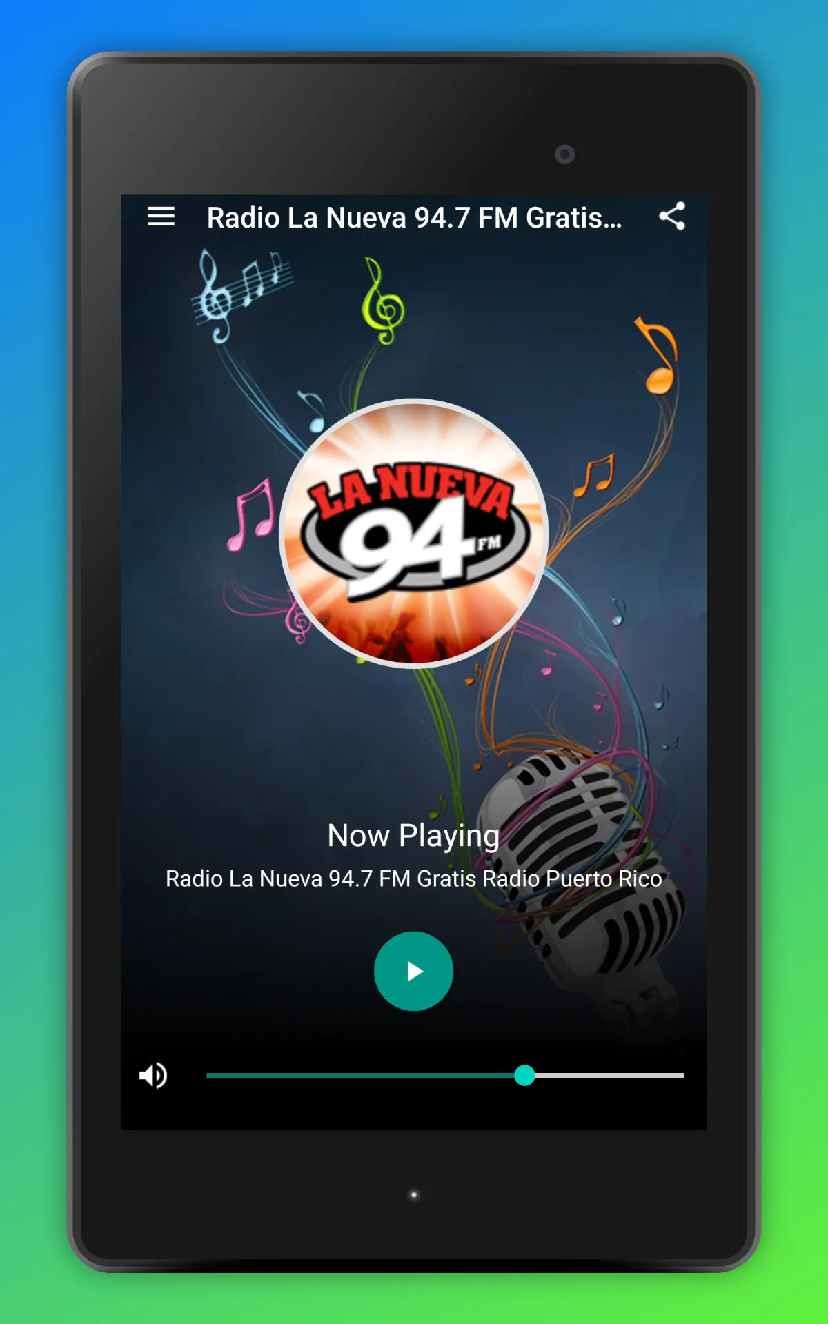 Radio Nueva Vida 97.7 FM App | Indus Appstore | Screenshot