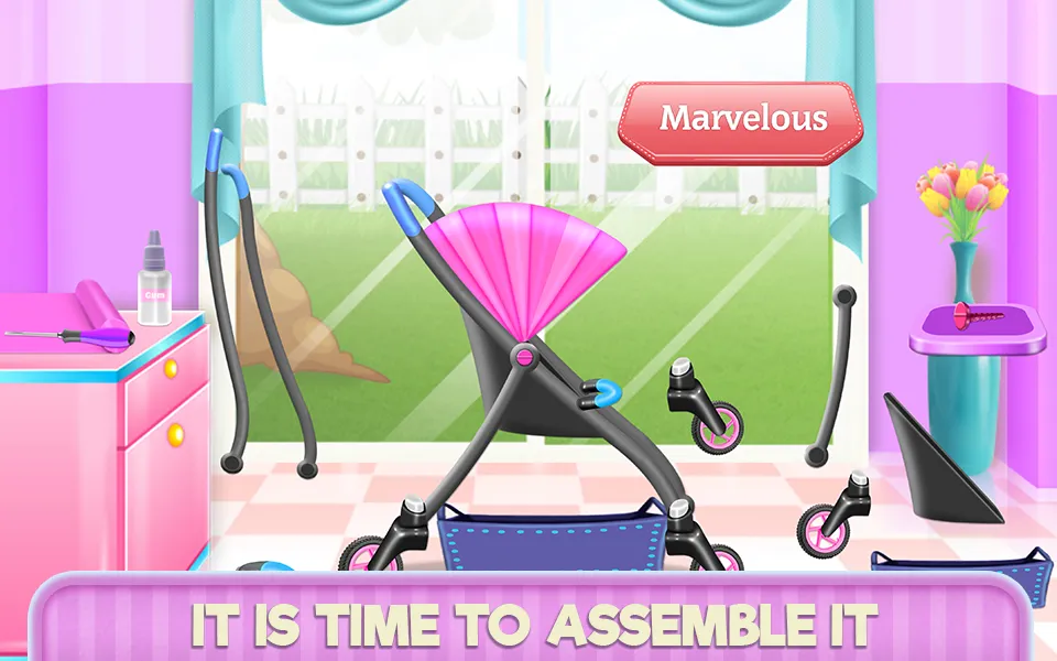 Create Your Baby Stroller | Indus Appstore | Screenshot