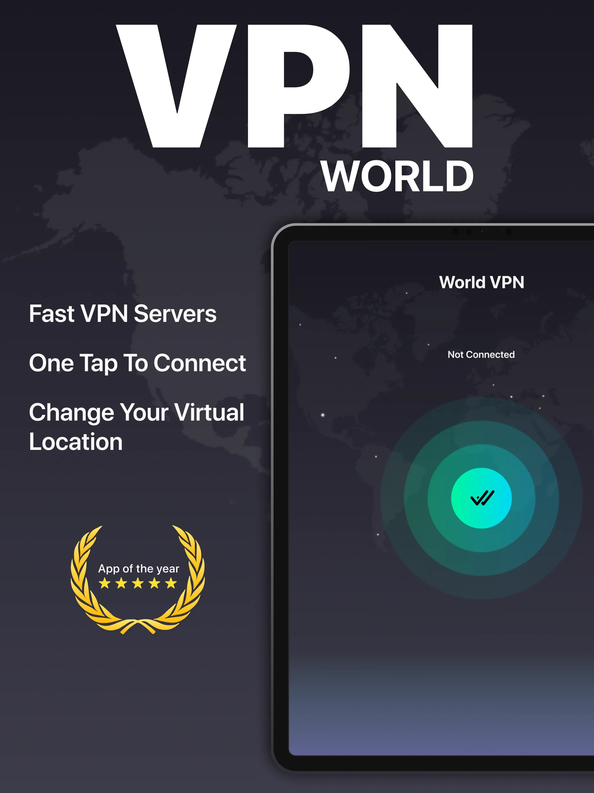 World VPN Confident and Secure | Indus Appstore | Screenshot