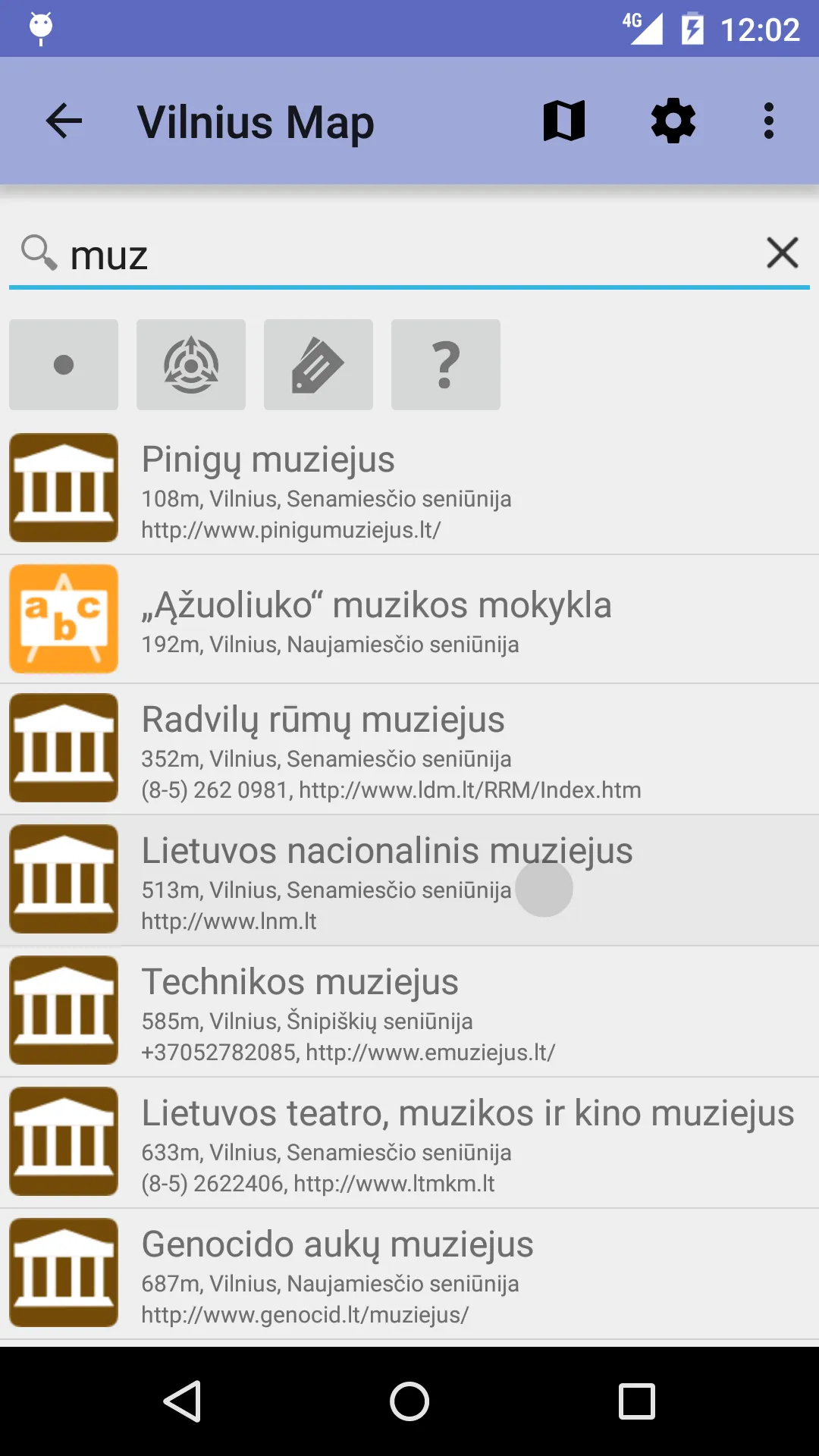 Vilnius Offline City Map | Indus Appstore | Screenshot