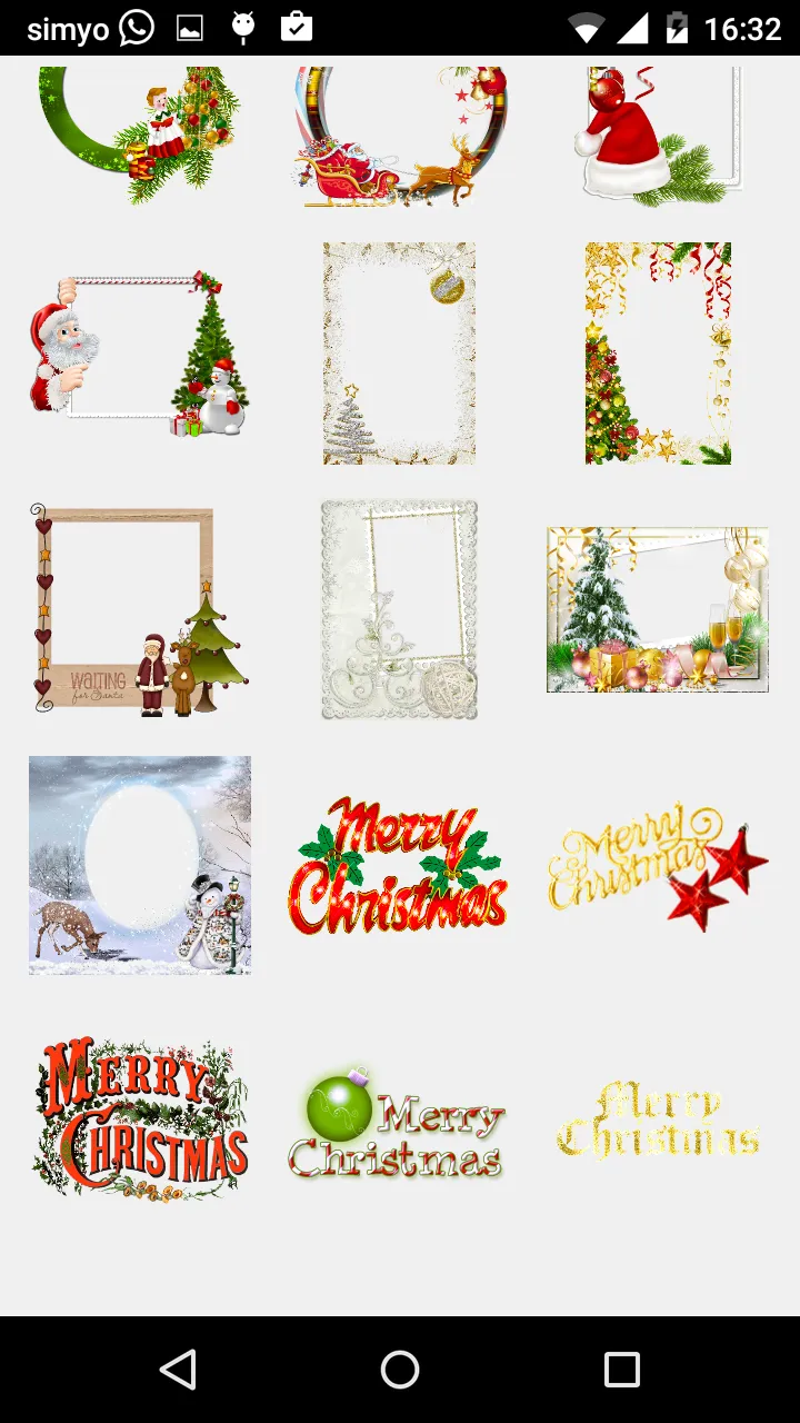 Christmas Photo Frame Creator | Indus Appstore | Screenshot