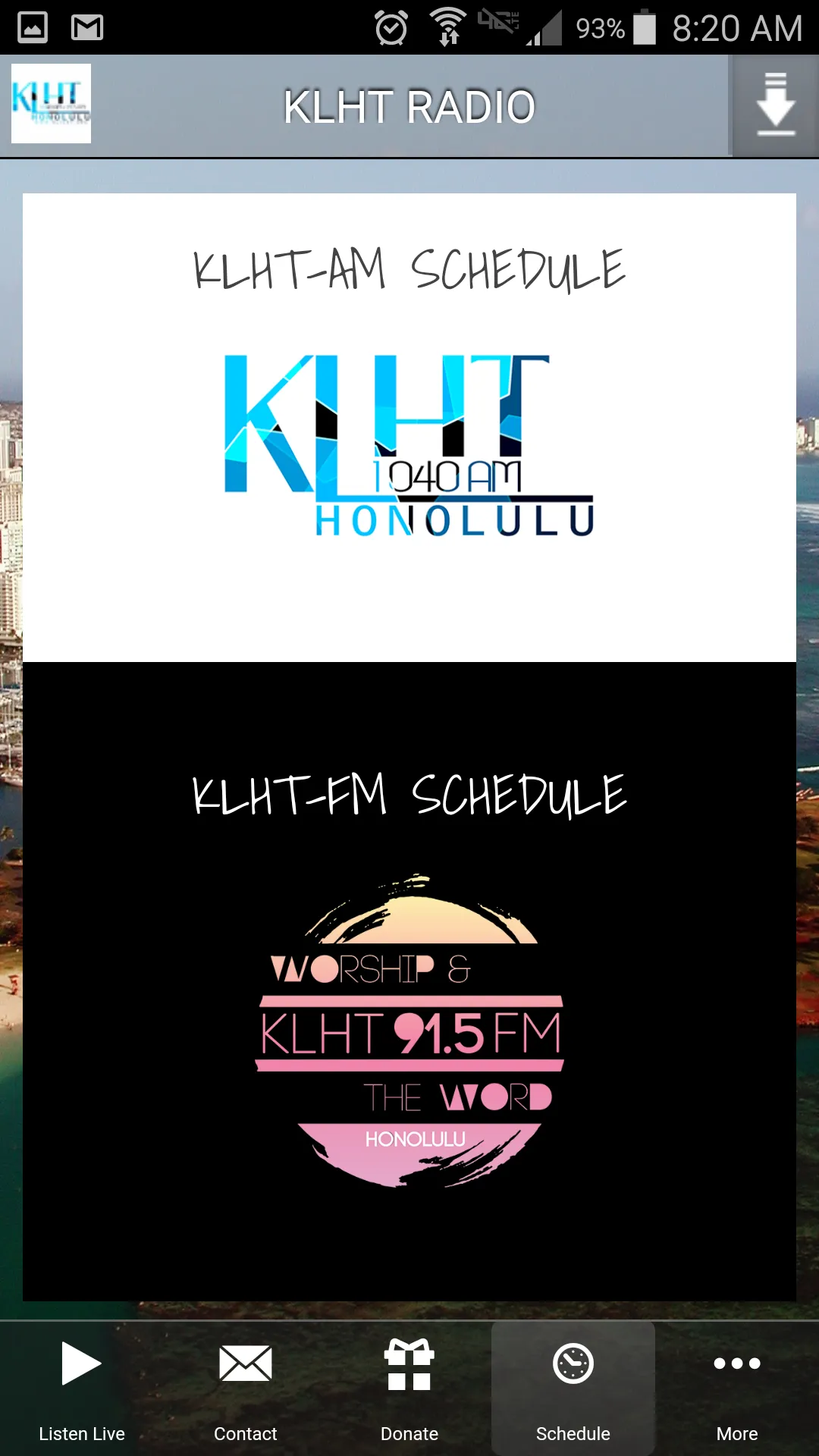 KLHT Honolulu Radio | Indus Appstore | Screenshot