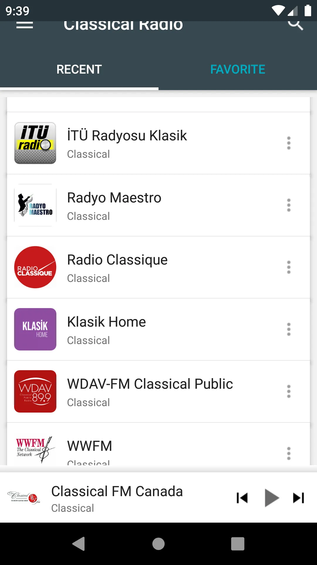 Classical Music Radio | Indus Appstore | Screenshot