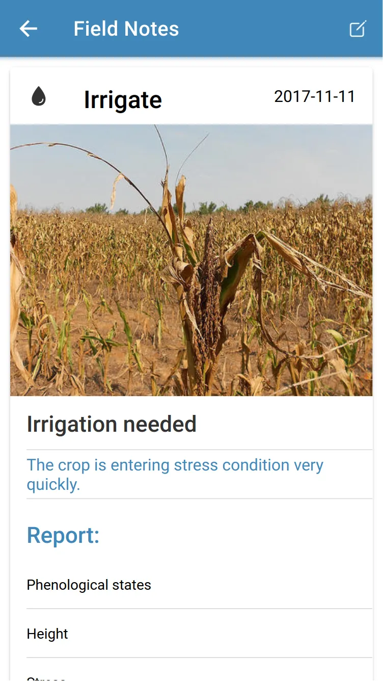 MyIrrigation | Indus Appstore | Screenshot