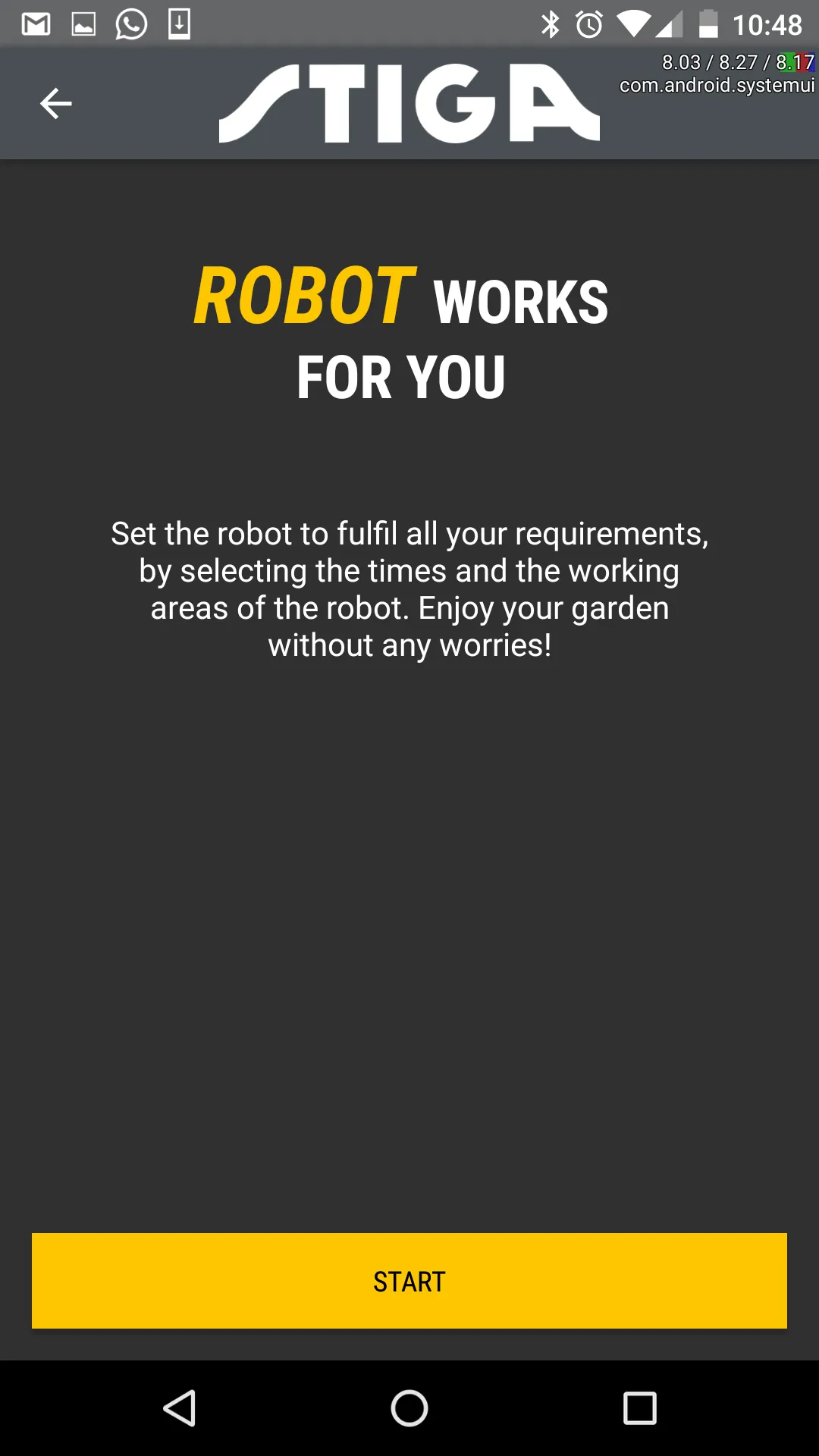 Stiga Autoclip robots. | Indus Appstore | Screenshot