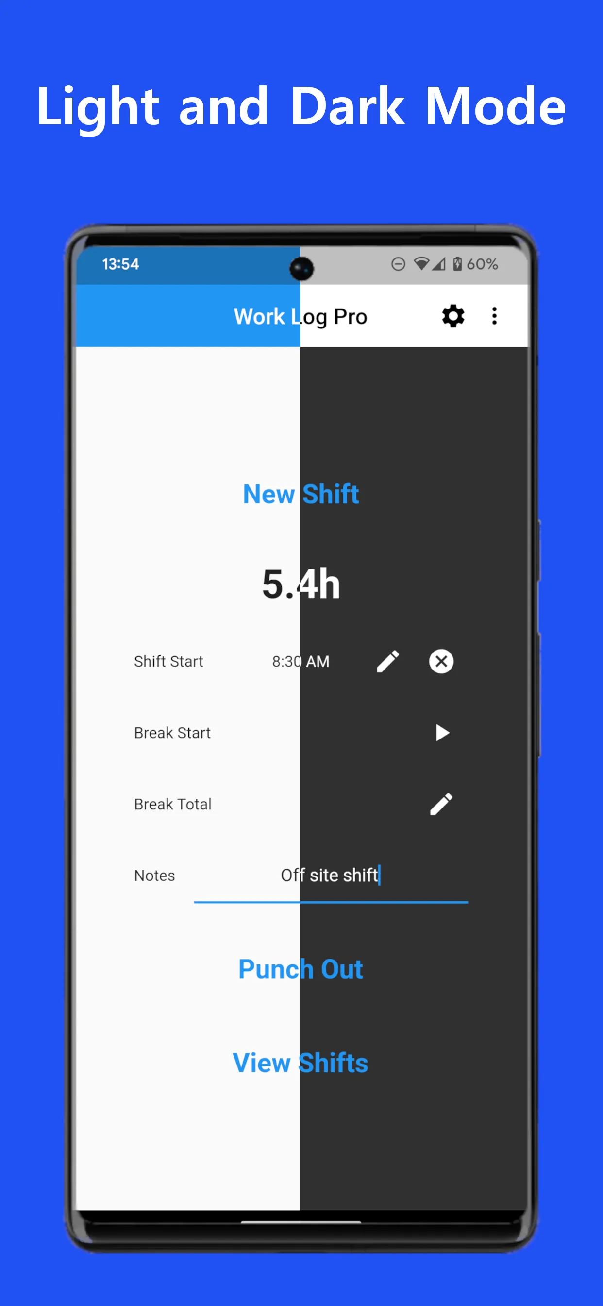 Work Log - Shift Tracker | Indus Appstore | Screenshot