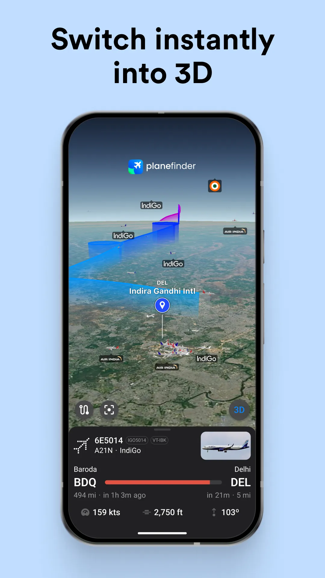 Plane Finder - Flight Tracker | Indus Appstore | Screenshot