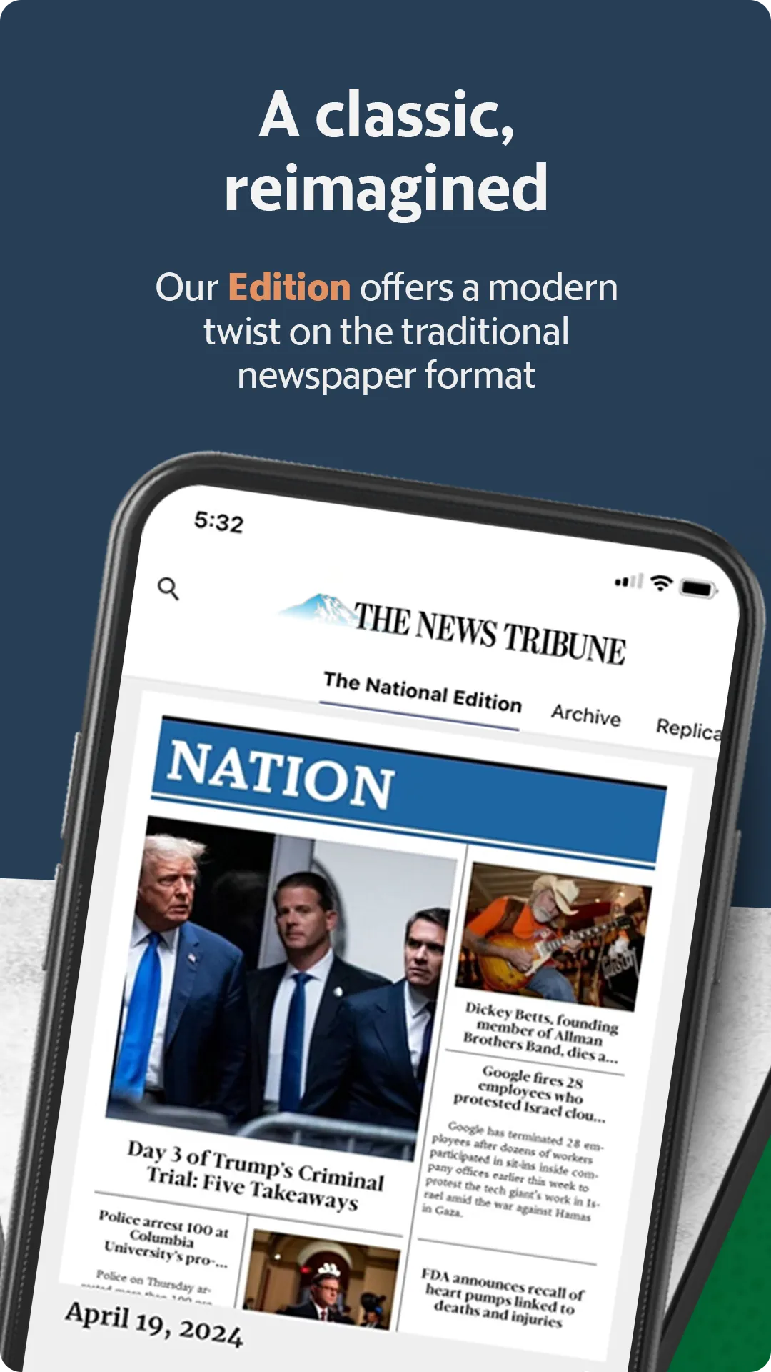 Tacoma News Tribune Newspaper | Indus Appstore | Screenshot