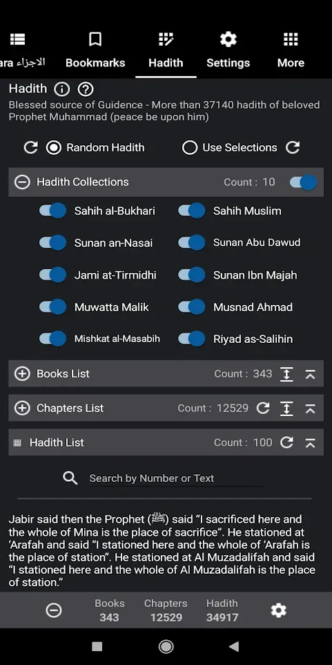 Quran Kareem - Hadith - Translation Audio Offline | Indus Appstore | Screenshot