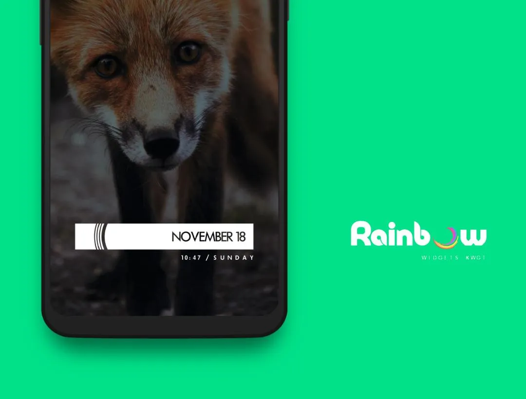 Rainbow Kwgt | Indus Appstore | Screenshot