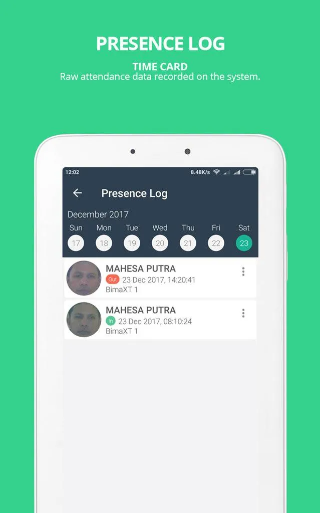 SmartPresence Emp Employee | Indus Appstore | Screenshot