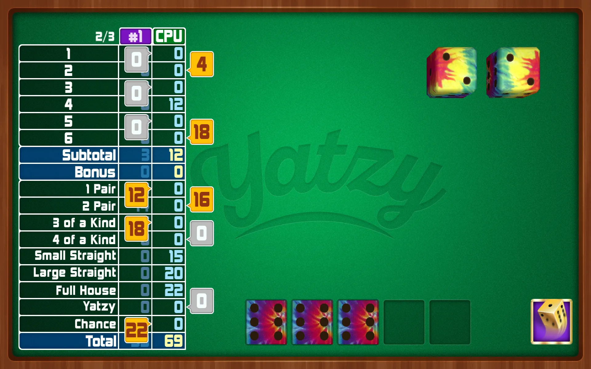 Yatzy Dice Game | Indus Appstore | Screenshot