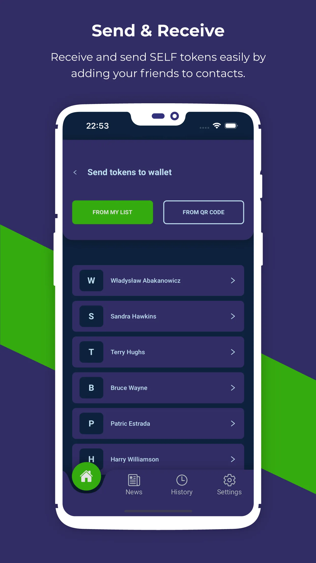 SelfWallet | Indus Appstore | Screenshot