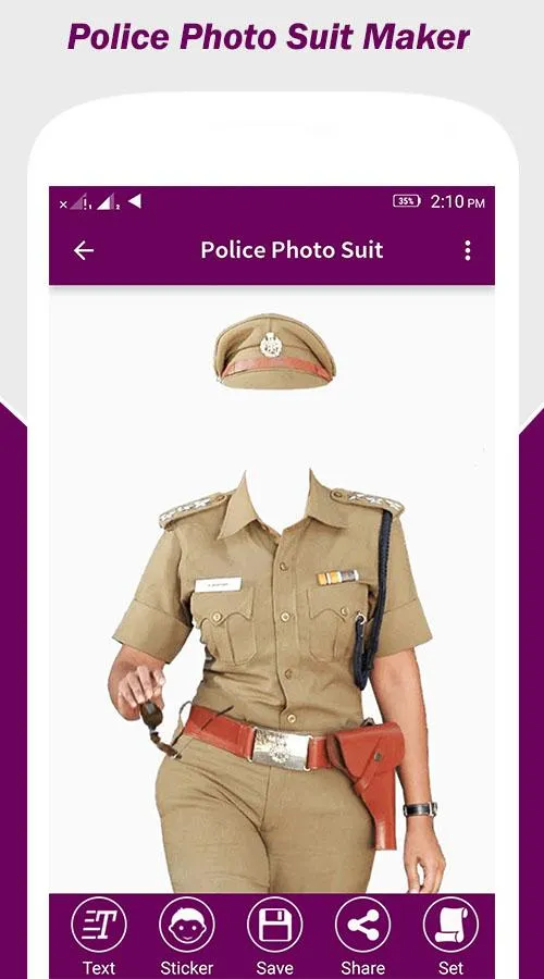 Police Photo Suit | Indus Appstore | Screenshot