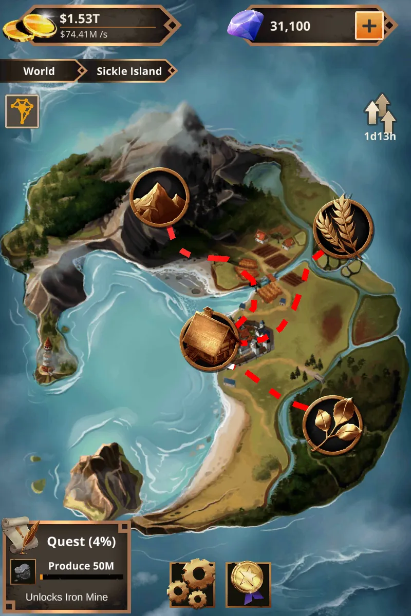 Idle Trading Empire | Indus Appstore | Screenshot